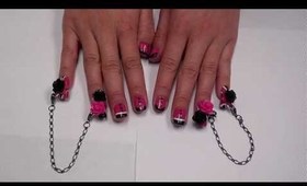 Pink Tuxedo by BellaGemaNails