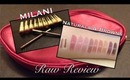 ♥Milani Raw Review | Naturals & Browns Color Statement♥