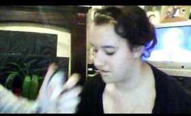 Me doing Juggs' makeup BLINDFOLDED!