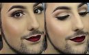 Bombshell Soft Cut Crease + Classic Red Lip Makeup Tutorial