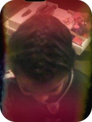 french braid-top view