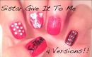 Kpoppin' Nails: Sistar Give It To Me MV Nail Art Tutorial (4 Versions)