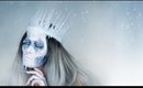 Queen Of The Ice : Halloween makeup look