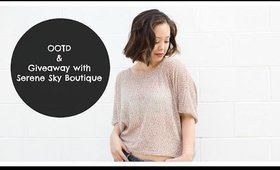 OOTD & GIVEAWAY with Serene Sky Boutique 4.1.15 | Serein Wu