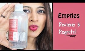 Empties + Will I Repurchase Them or Not? || _ Reviews & Regret Buying, SuperWowStyle