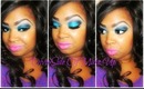 VERY Easy Teal and Black look ****Highly Requested look***
