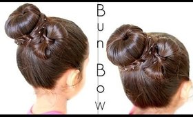 WOW!! Easy Donut Bun Updo with a Bow Hairstyle | ShrutiArjunAnand