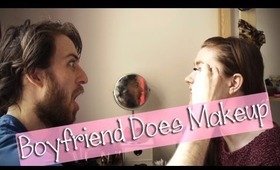 My boyfriend does my makeup!