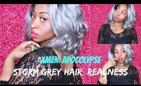 Storm Come Thru! It's A Wig Remi Touch RT7 Cool Grey | #XMen Apocalypse Edition