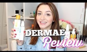 DERMAE SKINCARE LINE REVIEW | BEST SKINCARE PRODUCTS