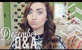 ❅ December Q&A ❅ Changing My Major, Ripoff Birthdays, & Am I Wearing Pants? ❅