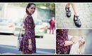 OOTD: Rochiță florală și sandale cu platformă | The Pretty Blossoms