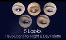 Revolution Pro Night & Day Palette   5 Day Color Story