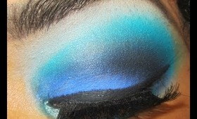 Blue Wounder Make Up Tutorial