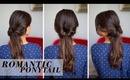 Soft Romantic Ponytail Hairstyle