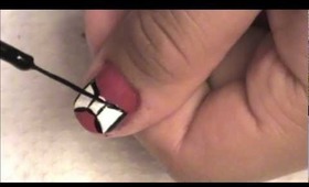 Keepin' It Classy: Bow Nail Tutorial!