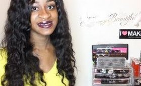 Aliexpress Review |Gem Beauty Hair Brazilian Water Wave