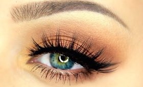 How To Apply False Eyelashes For Beginners!!