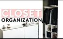 Closet Organization Tips & Tour!