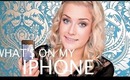 What's On My iPhone TAG! ♡ | rpiercemakeup