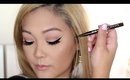 How To Get Perfect Winged Liner | The BEST Trick To Do!