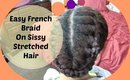 French Braid on Sissy