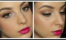 Soft Neutrals & Fuchsia Lips | Valentine's Day Lorac Pro Palette 2 Makeup Tutorial