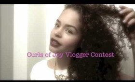 Curls of Joy Vlogger Contest