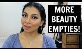 MORE BEAUTY EMPTIES! PRODUCTS I'VE FINISHED! | MissBeautyAdikt