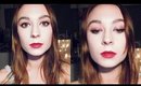 Dramatic Holiday Makeup Look ❄ Maroon Makeup