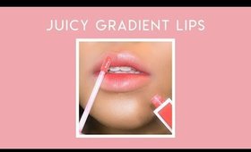 korean gradient lip and dear dahlia lipstick swatches