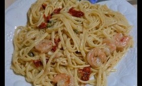 Come & Cook with Me - Shrimp Scampi with White wine sauce