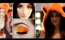 Halloween / Rave Fox Girl Costume & Makeup Tutorial