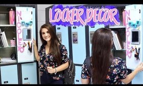 Back to SCHOOL: LOCKER DECORATIONS + DIY LOCKER DECOR !!