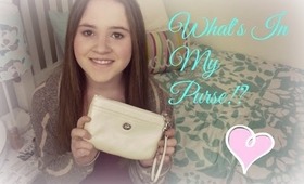 What's In My Purse!? 2014❤