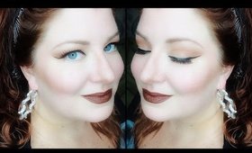 Fall PINUP Makeup tutorial with LOLILOOOO (Candii Blossom Cosmetics)