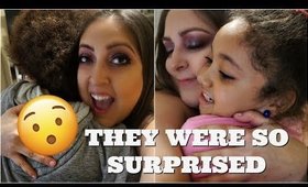 THE KIDS WERE SO SURPRISED | DITL VLOG
