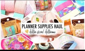 Planner Supplies Haul | Dollar Store & Inexpensive