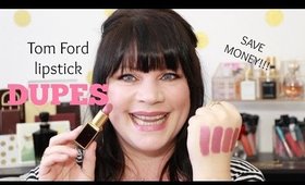 DUPES FOR TOM FORD!!!  TOM FORD PUSSYCAT LIPSSTICK!!