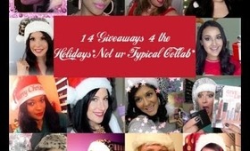 14 GIVEAWAYS FOR THE HOLIDAYS** Not your typical collab**