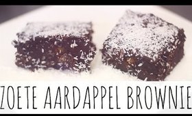 RECEPT: ZOETE AARDAPPEL BROWNIE!