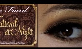 TWO FACED 'NATURAL AT NIGHT' PALETTE -SEDUCTIVE NIGHT OUT