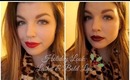 Lashes & A Bold Lip | Holiday Look #1