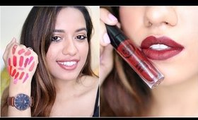 PAC Retro Matte Gloss Swatches & Review