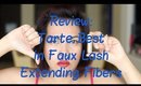 Review: Tarte Best in Faux Lash Extending Fibers