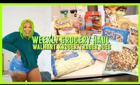 Weekly Grocery HAUL 2019 | Walmart, Kroger, & Trader Joes