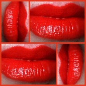Maybelline l.e. Vivids lipstick in Orange Edge