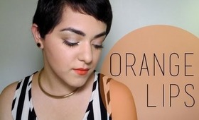 Orange Lips | Laura Neuzeth