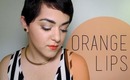 Orange Lips | Laura Neuzeth