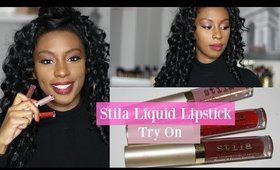 New Stila Eternal Love Liquid Lipsticks|Try On